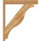 Ekena Millwork Funston Block Rough Sawn Outlooker, Western Red Cedar, 6"W x 36"D x 42"H OUT06X36X42FST05RWR - alternate 3